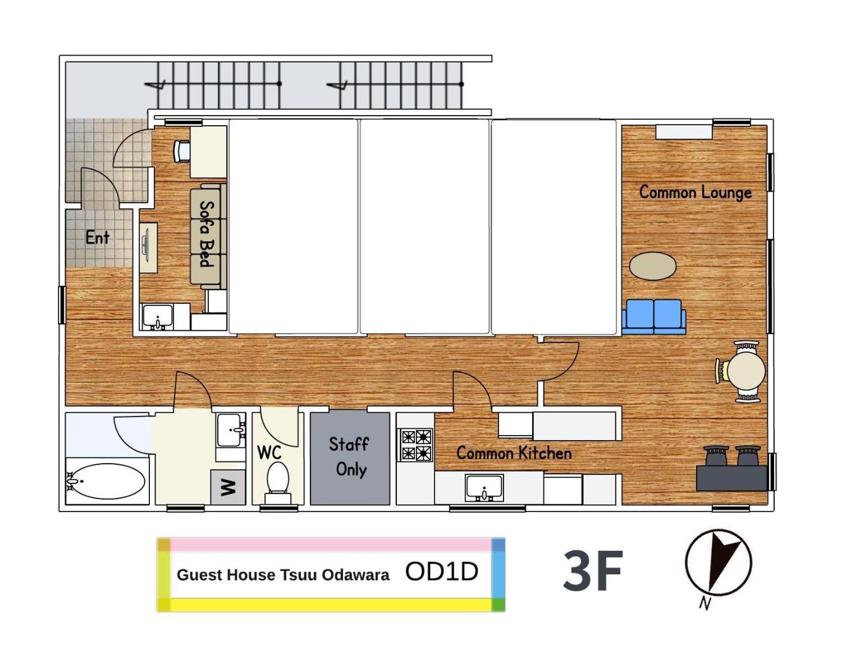ゲストハウスtsuu小田原 Guest House Tsuu Odawara #Od1 Εξωτερικό φωτογραφία